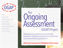 Tablet Screenshot of ogapmath.com